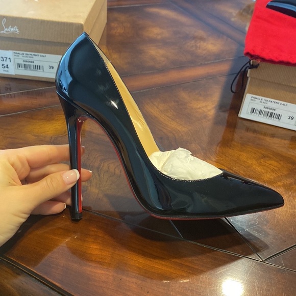 Christian Louboutin Pigalle 120 Patent Calf BK01 size 39 - Picture 13 of 17